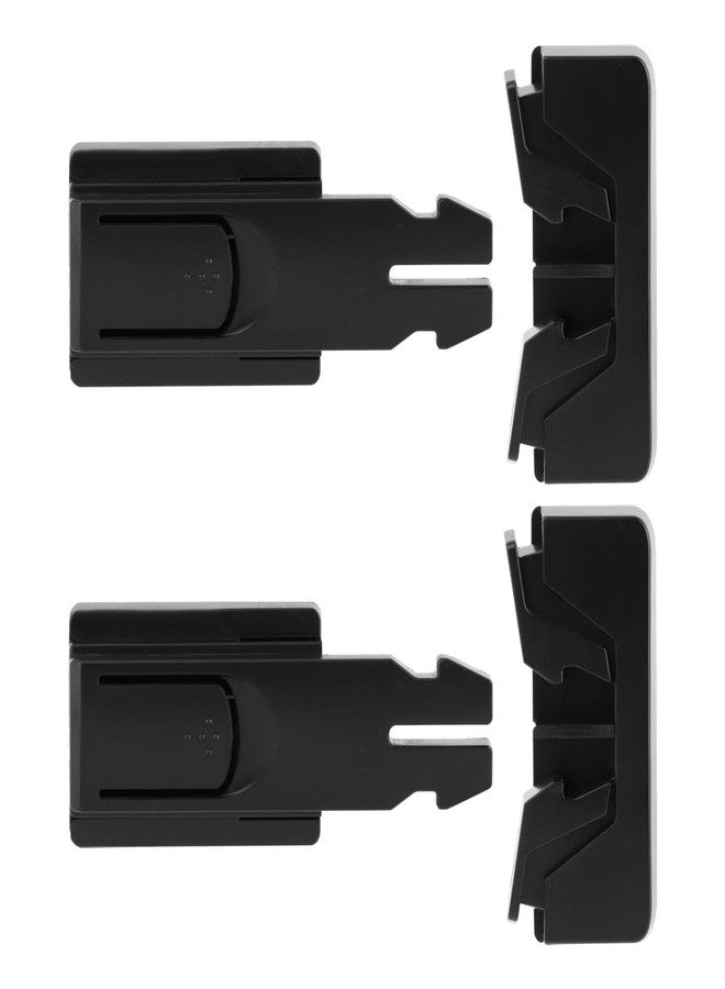 BNYTXV Fridge Lock, 2PCS Freezer Lock, Refrigerator Locks for Kids, Child-Proof Child Safety Lock for Oven Fridge Door Latch - Image 1